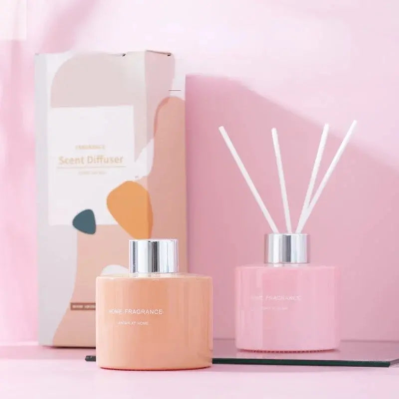 YXYMCF Aromatherapy Household Fragrance Reed Diffuser Sets Air Freshener Bedroom Diffuser Bottle Ornaments Toilet Essential Oil Allen Cozy Haven Store